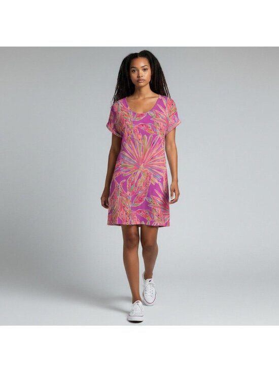 Lilly Pulitzer Dresses & Skirts - Lilly Pulitzer Tammy Dress Amethyst Sunseekers Pink Purple UPF 50 XL